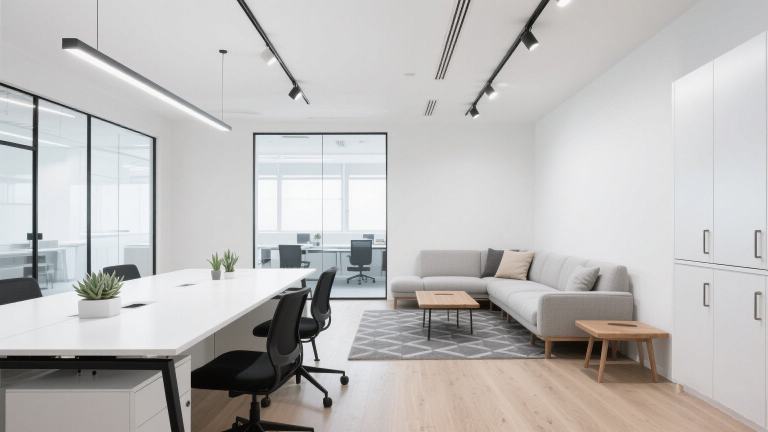 現代簡約風辦公室裝修：打造舒適與功能并存的空間